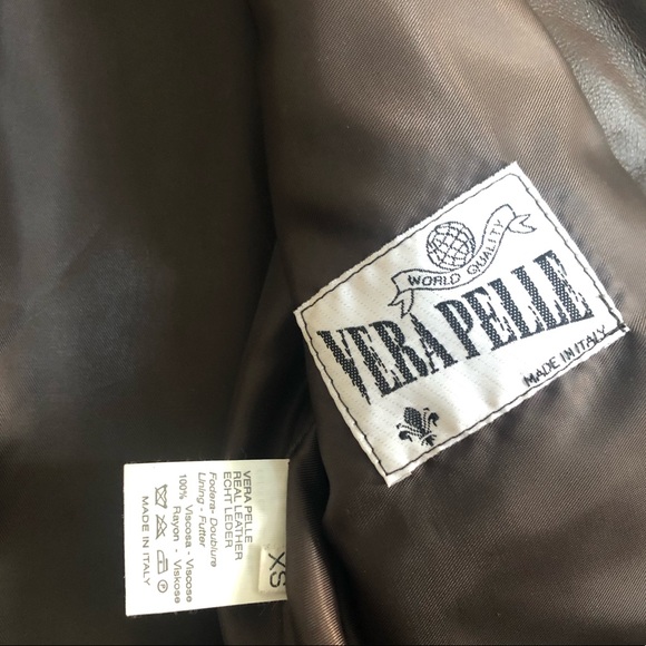 Fitted leather jacket - Picture 5 of 5